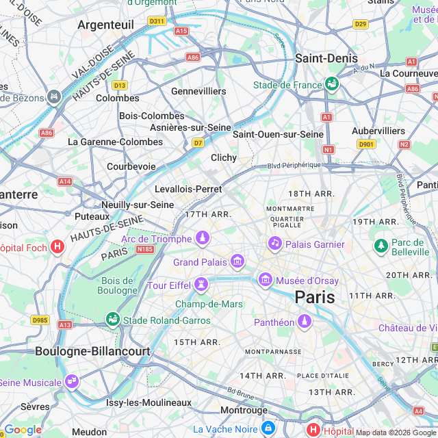 Approximate location
