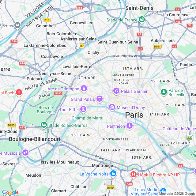 Approximate location