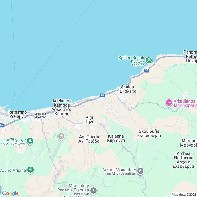 Approximate location