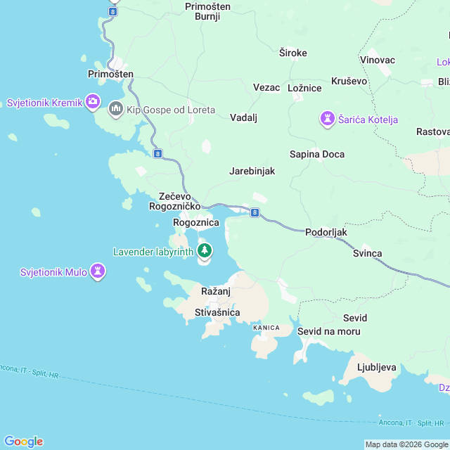 Approximate location
