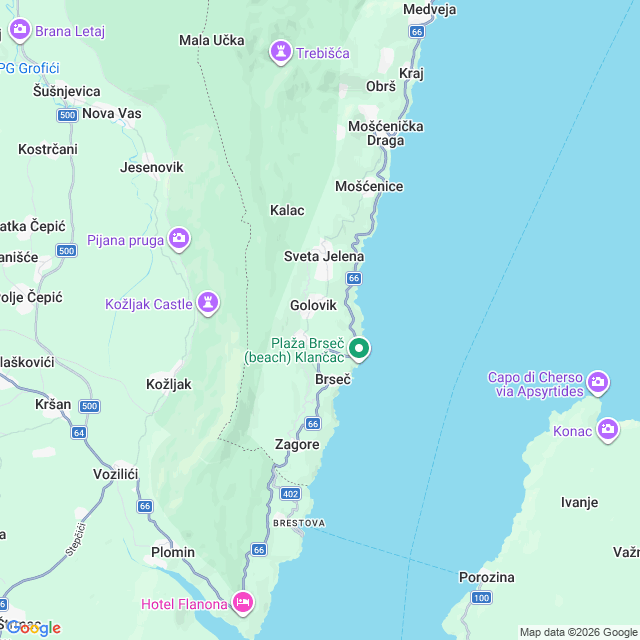 Approximate location