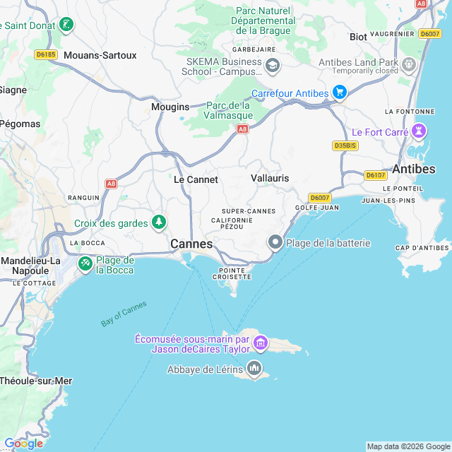 Approximate location