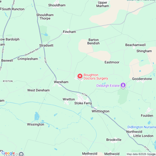Approximate location