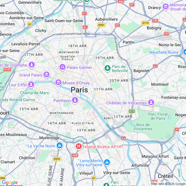 Approximate location