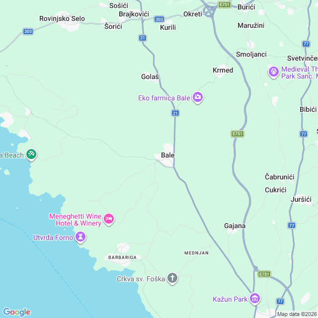 Approximate location