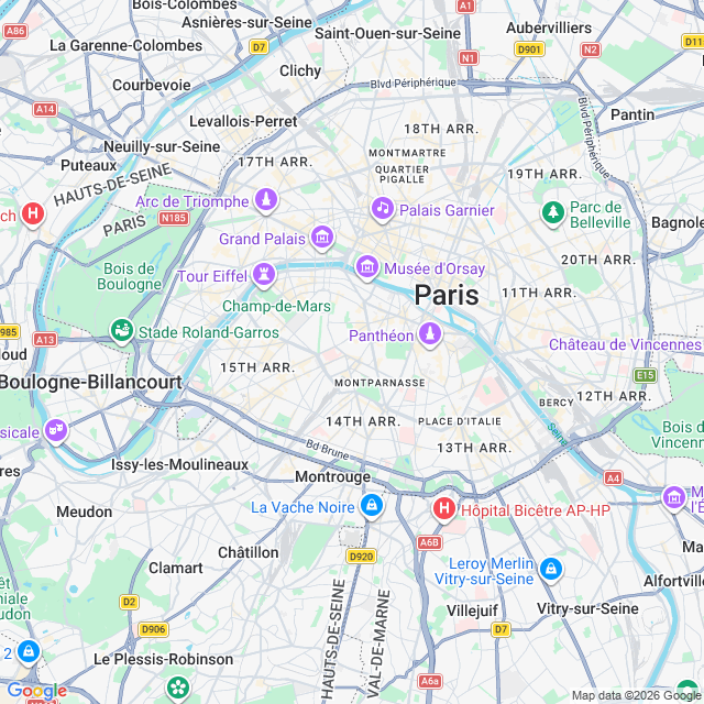Approximate location