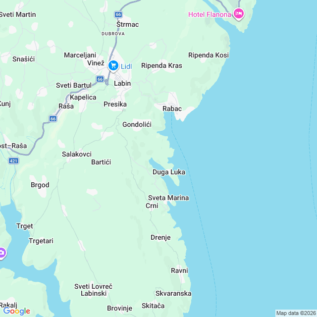 Approximate location
