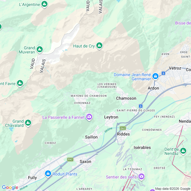 Approximate location