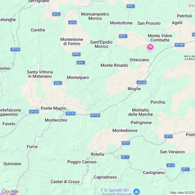 Approximate location