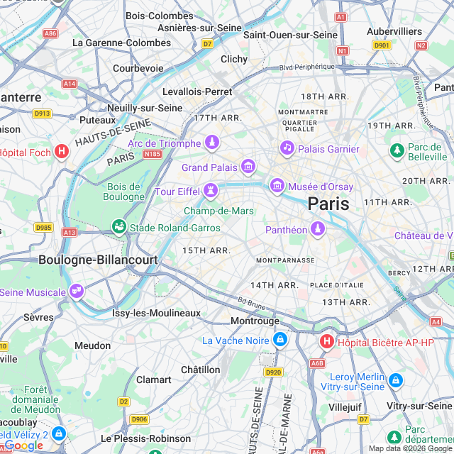 Approximate location