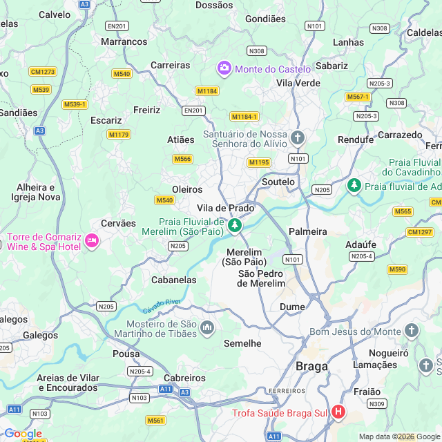 Approximate location