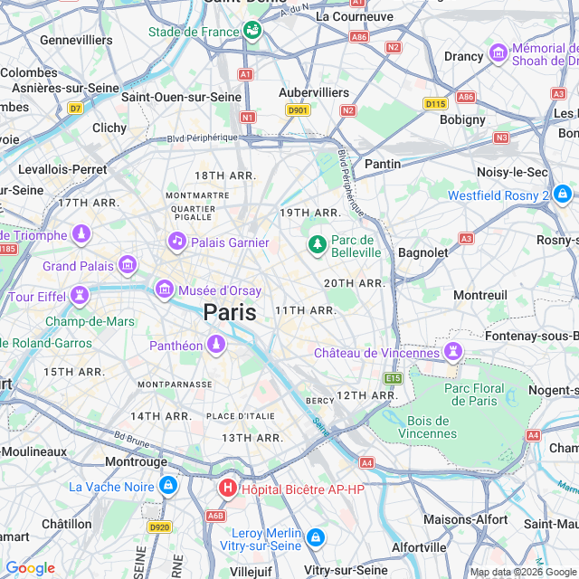 Approximate location