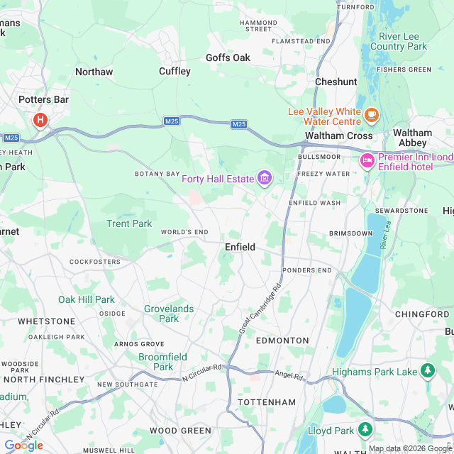 Approximate location