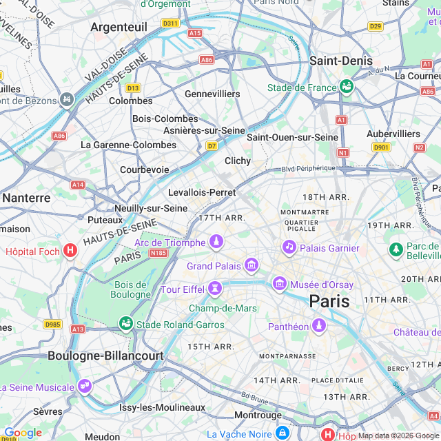 Approximate location