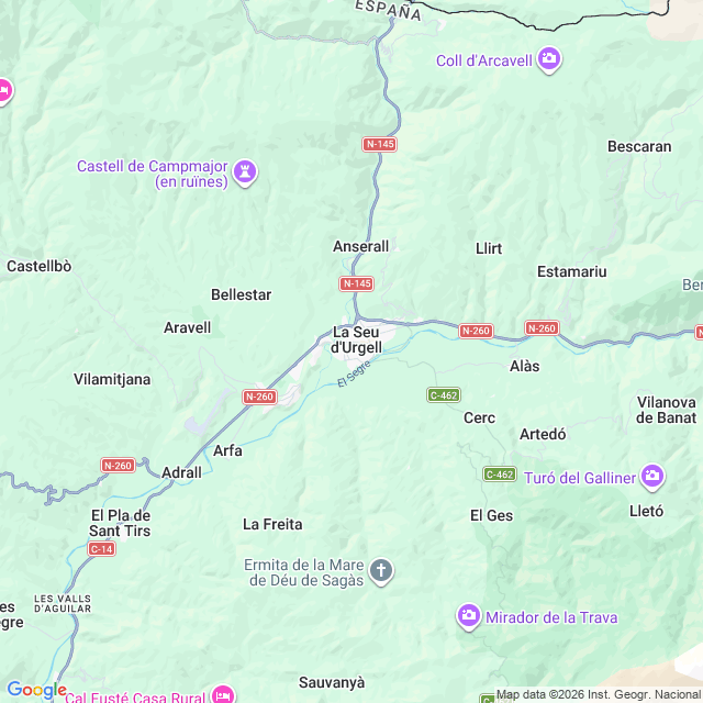 Approximate location