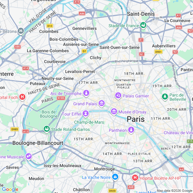 Approximate location