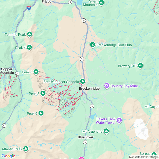 Approximate location