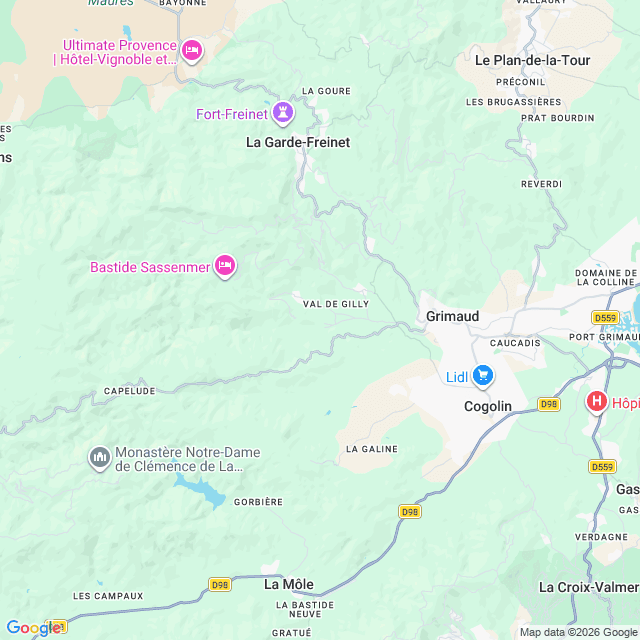 Approximate location