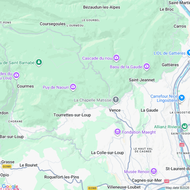 Approximate location