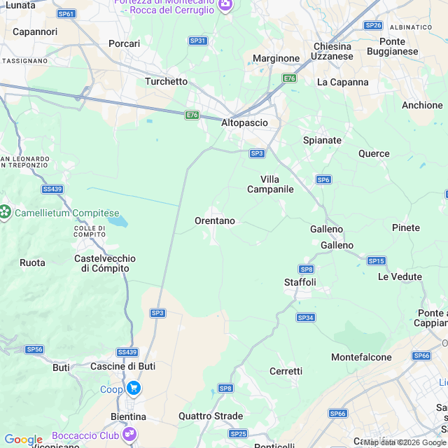 Approximate location