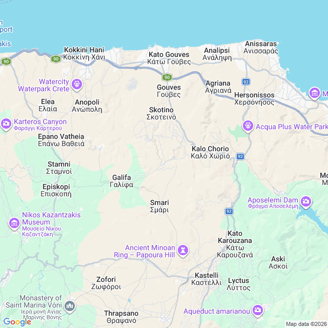 Approximate location