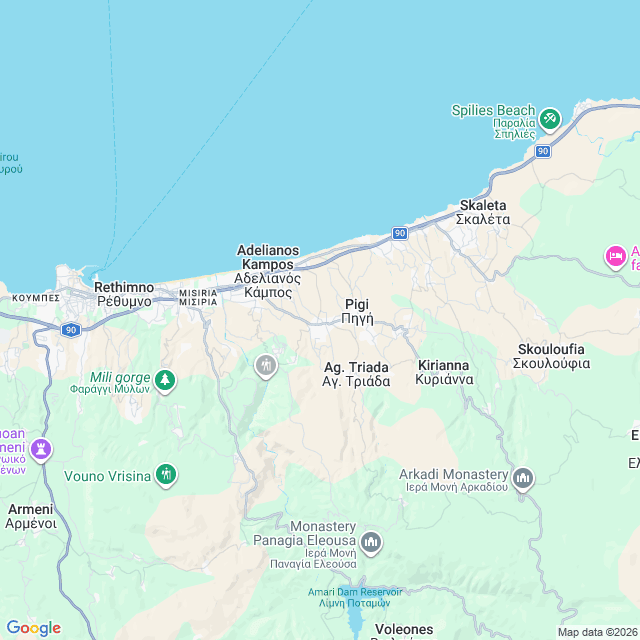 Approximate location