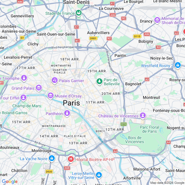 Approximate location