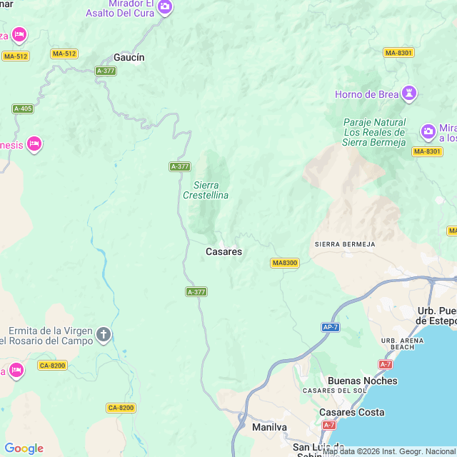 Approximate location