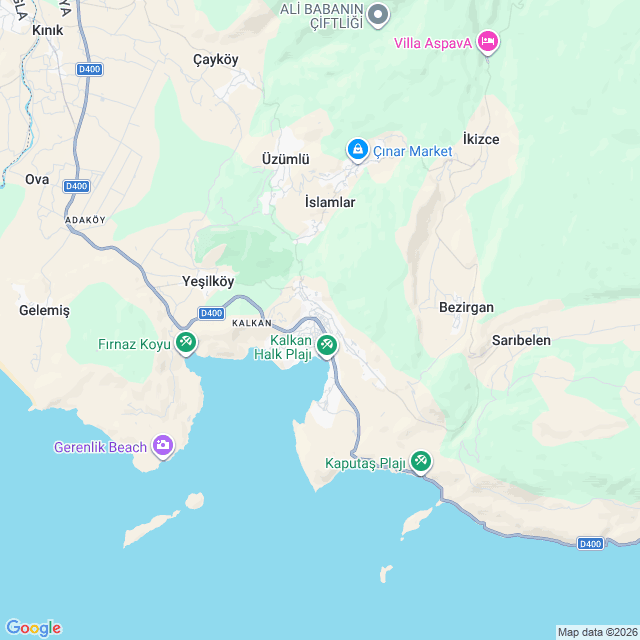 Approximate location