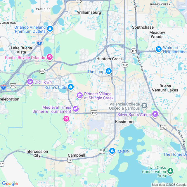 Approximate location