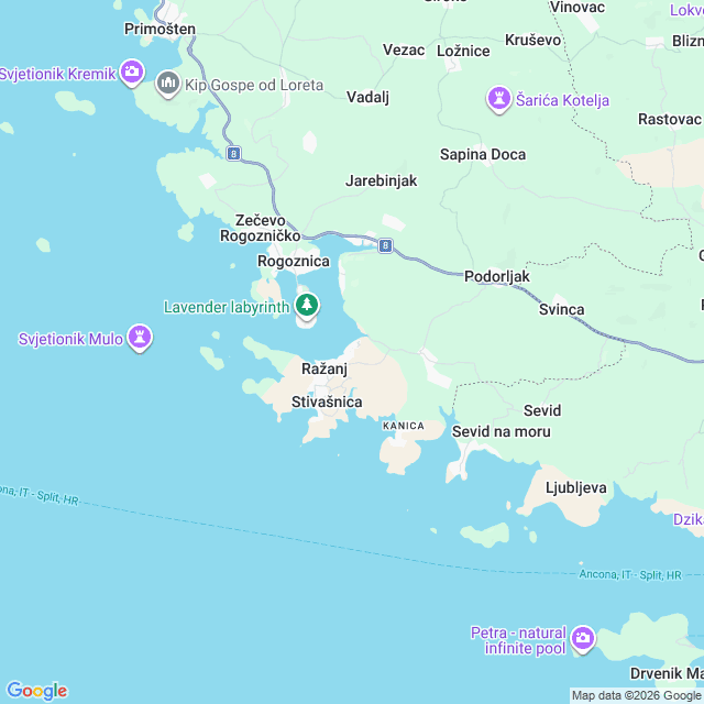 Approximate location