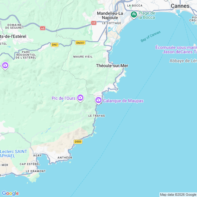 Approximate location