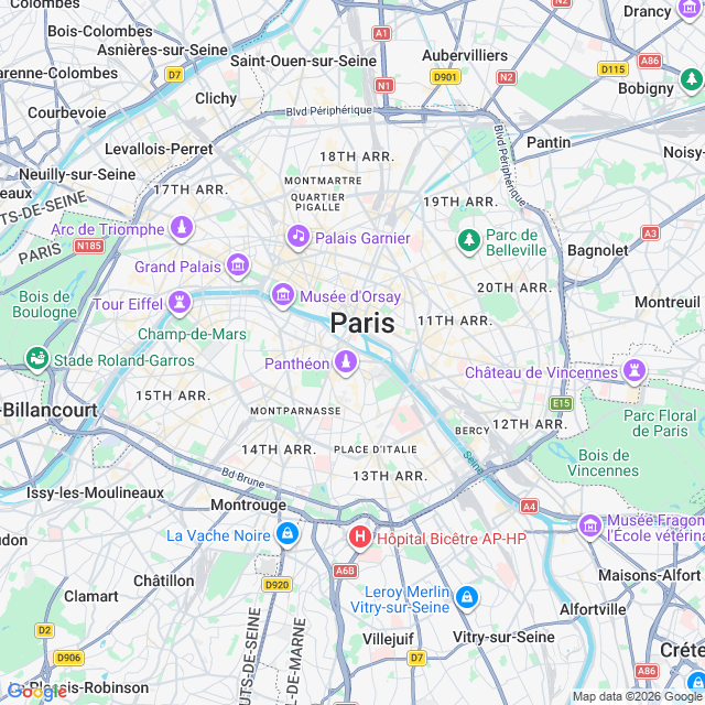Approximate location