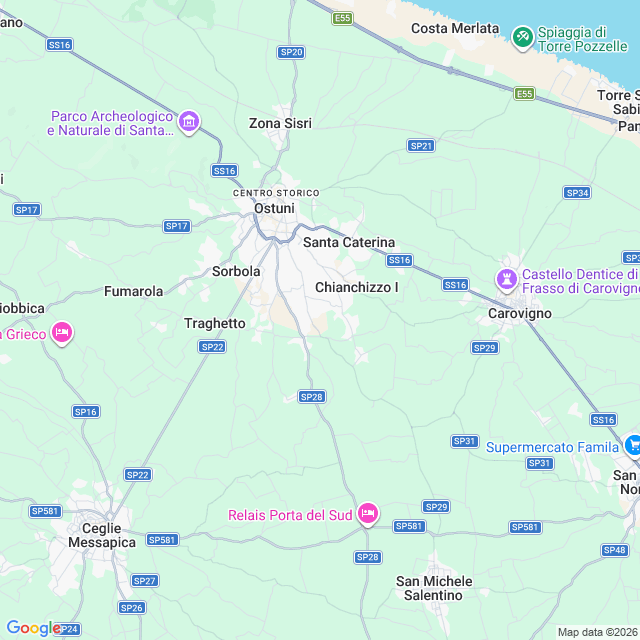 Approximate location