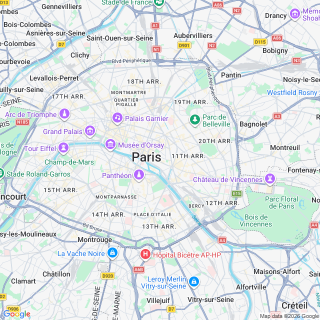 Approximate location