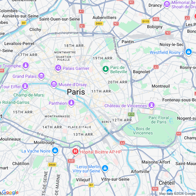 Approximate location