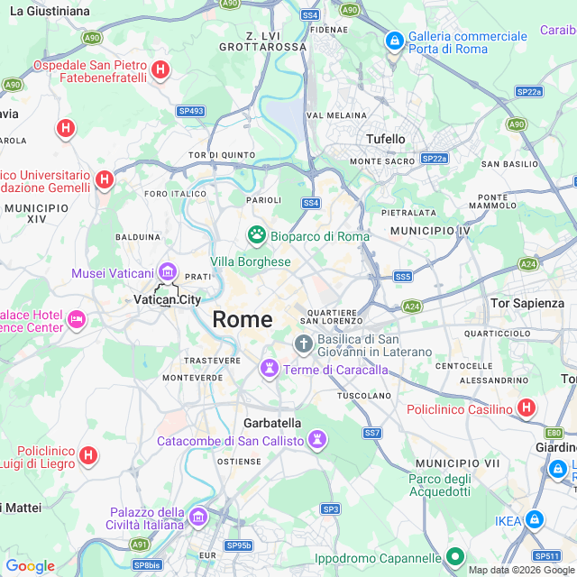 Approximate location