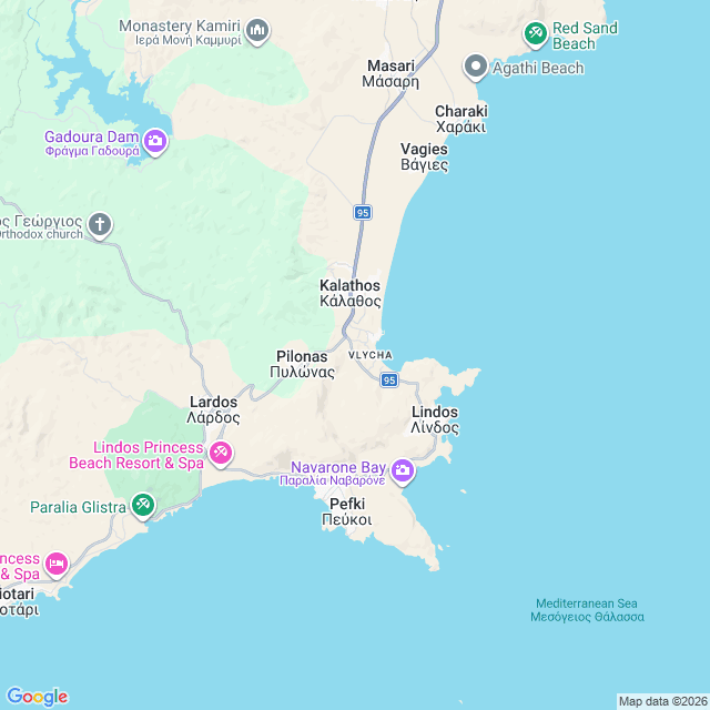 Approximate location