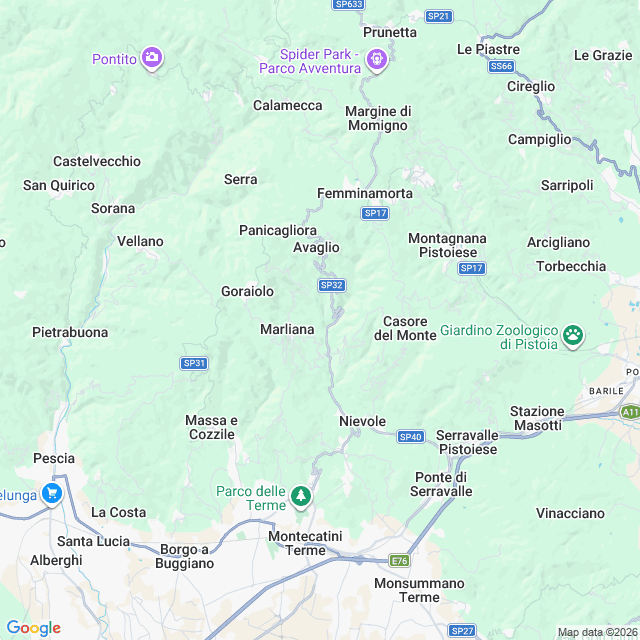 Approximate location