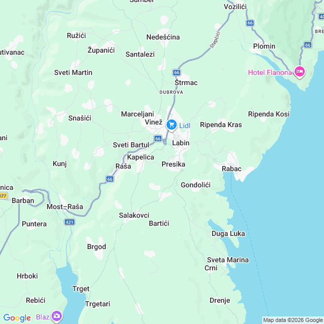 Approximate location