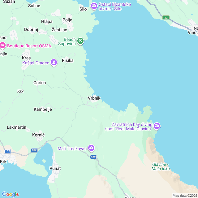 Approximate location