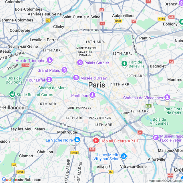 Approximate location