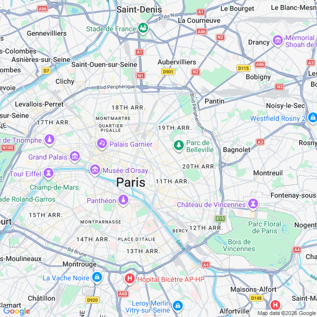 Approximate location
