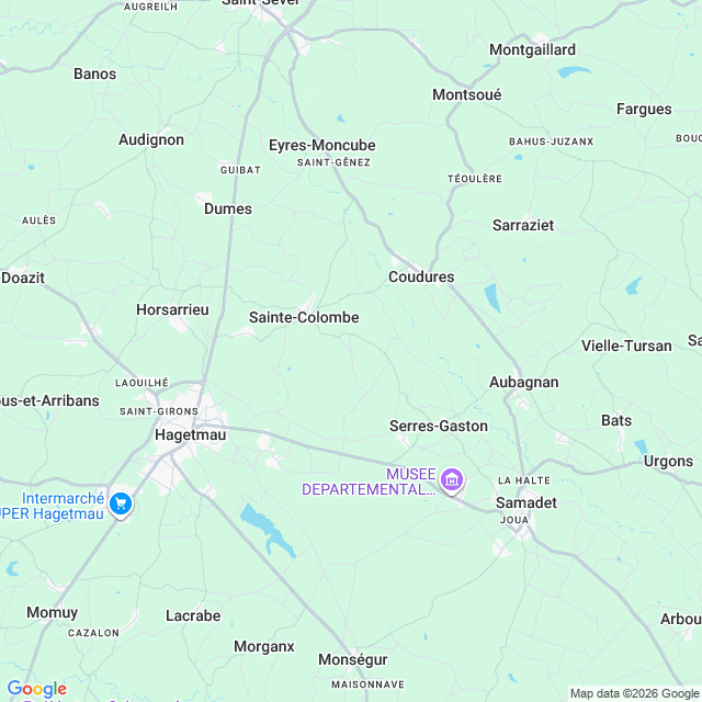 Approximate location