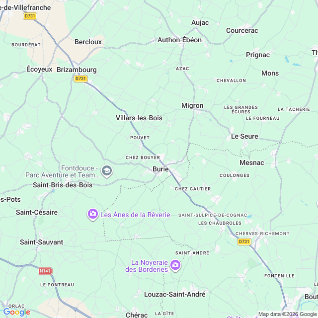 Approximate location