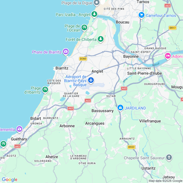 Approximate location