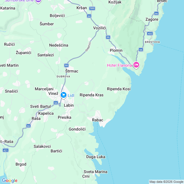 Approximate location