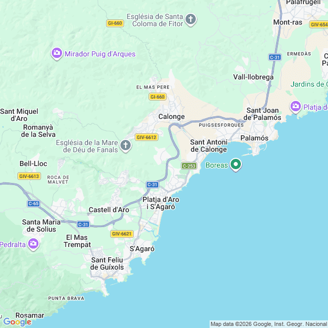 Approximate location