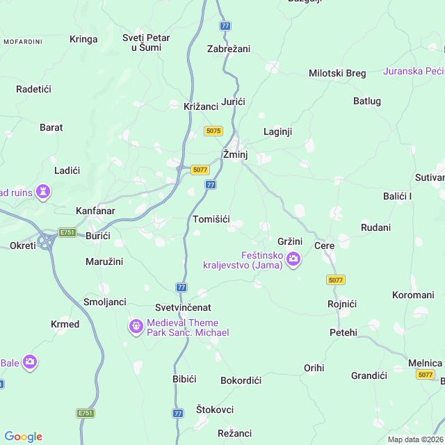 Approximate location