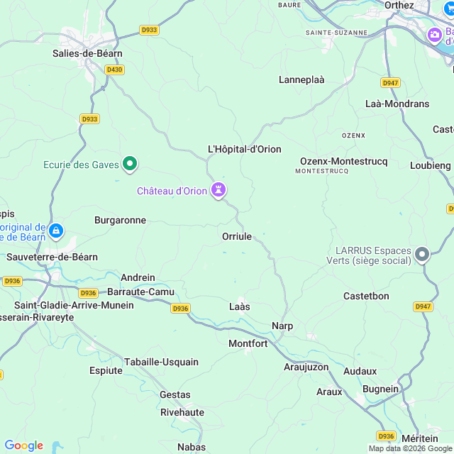 Approximate location
